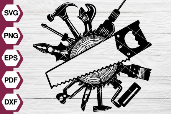 Construction Tools SVG EP613: Graphics for Real Projects