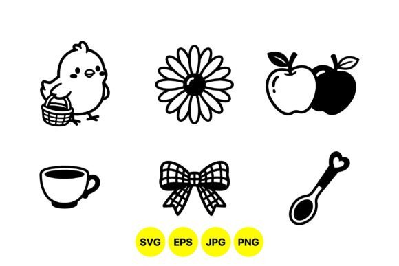 Cute Spring Farm SVG Clipart: Graphics & Illustrations Review