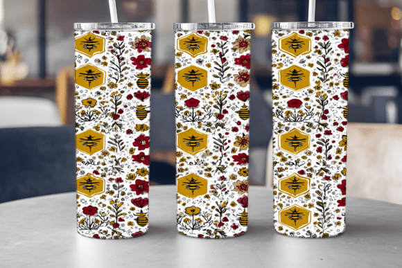 Honey Drip Bee Cup Wrap: A Designer's Review